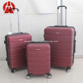 ABS carry-on travel trolley luggage set